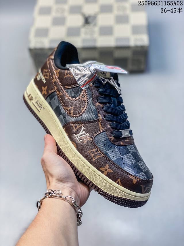 Company-level Nike Air Force 1'07 Original last and original cardboard create a