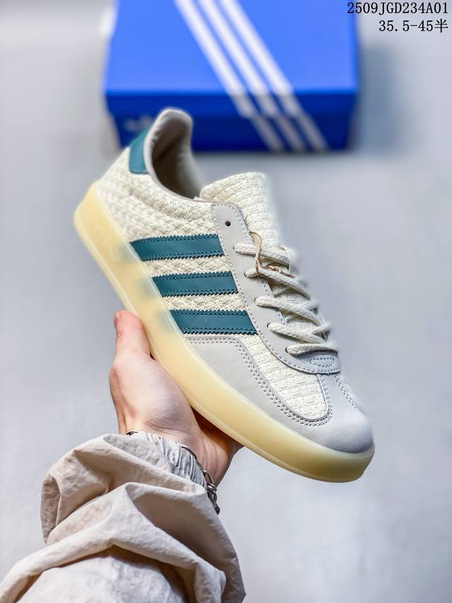 Adidas Handball Spezial low-top Trefoil collegiate-style retro casual sneakers,