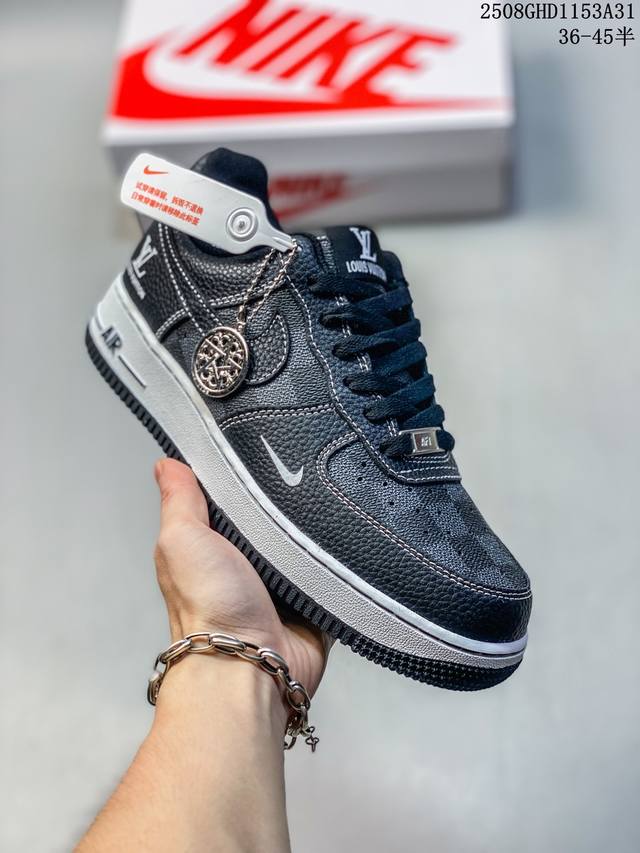 Limited overseas sale! Company-level Nike Air Force 1 '07 Low "LV co-branded ch