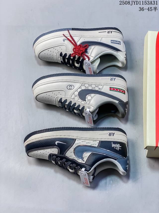 Limited overseas sale! Corporate-grade Nike Air Force 1 '07 Low "Gucci co-brand