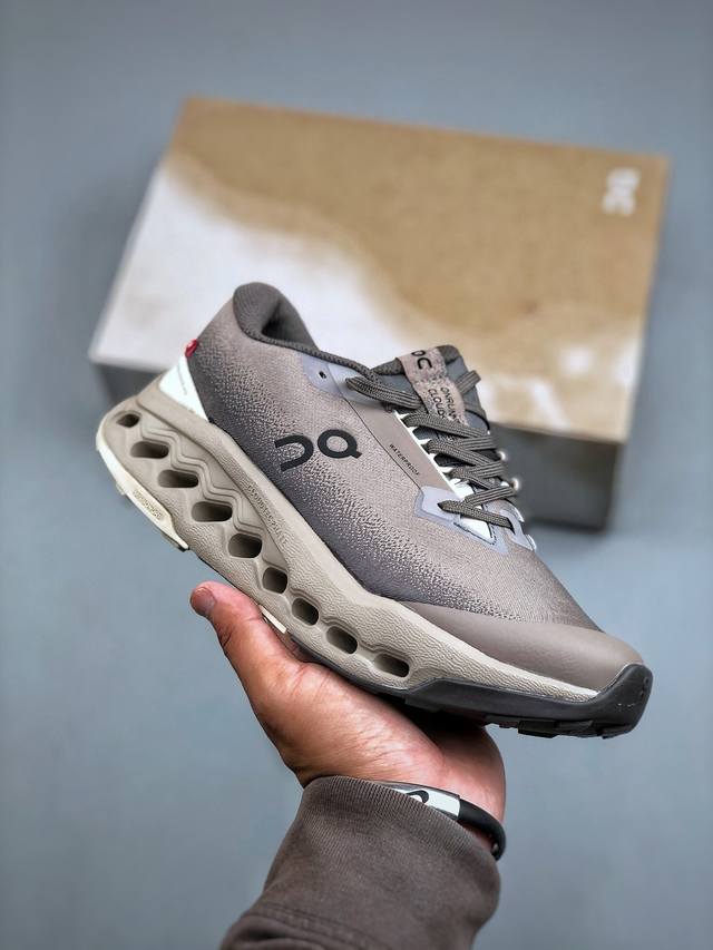 Cloudsurfer Trail 2 Wp, a new all-around fitness training shoe, features cushio