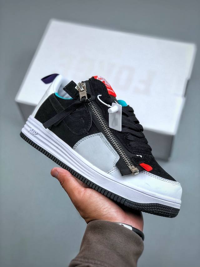 Acronym x Nike Lunar Force 1 collaboration. Original zipper and cardboard creat