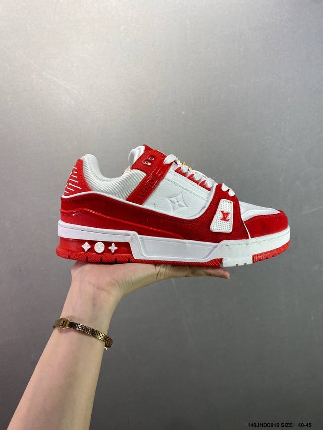 Louis Vuitton LV Louis Vuitton sneakers New LV Trainer sneakers in the latest co