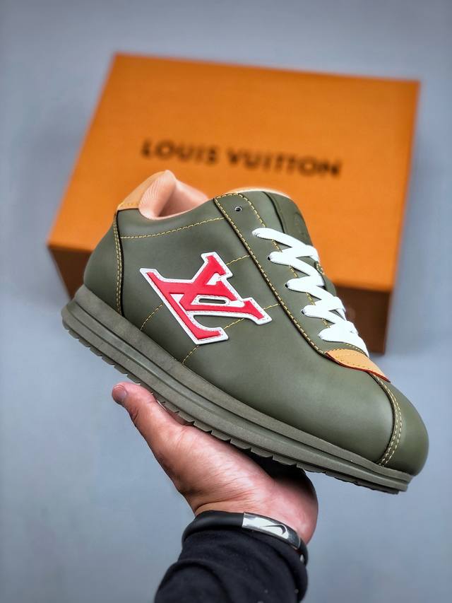 New for the season: LV Buttersoft sneakers. Designed by Louis Vuitton Men's Cre