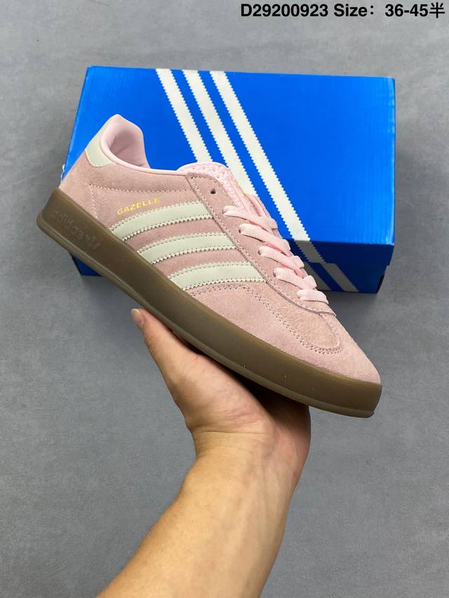 Adidas Originals Gazelle Indoor three-piece casual, non-slip, wear-resistant low