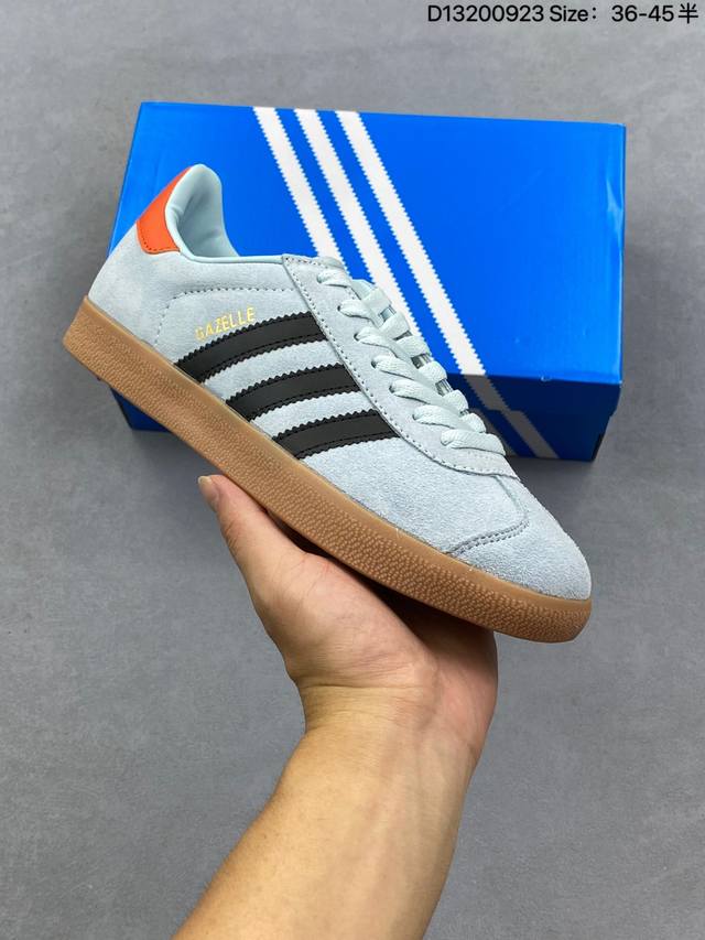 Genuine label Adidas Originals Gazelle Adidas clover casual non-slip wear-resis