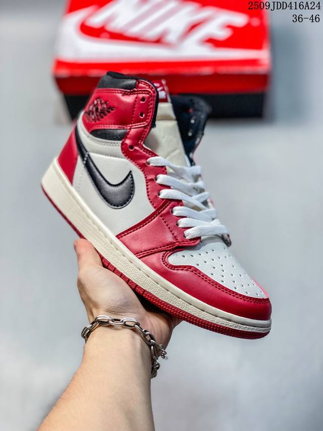 Authentic Nike women's sports sneakers Nike Air Jordan 1 Retro High Og Jordan Ge