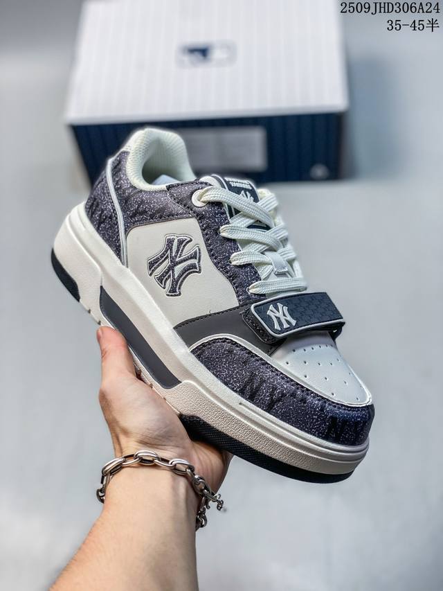 Company-level Mlb Chunky Liner Mid popular single product senior shoes series li