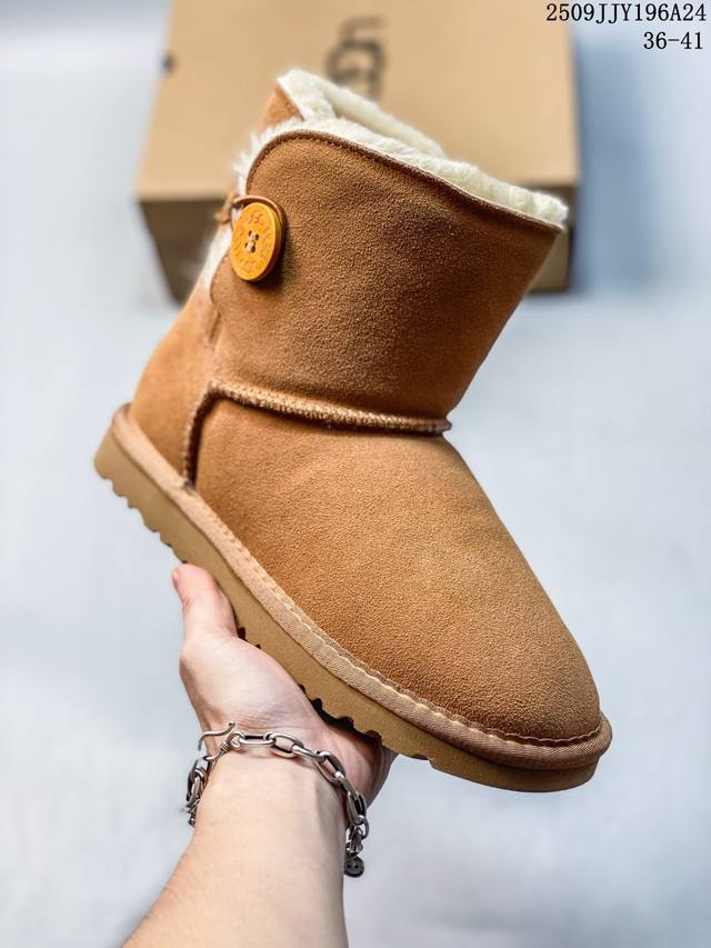 Waterproof version Ugg 6109 classic autumn and winter sheepskin snow boots made
