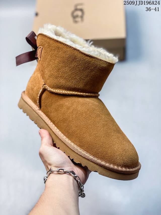Waterproof version Ugg 6109 classic autumn and winter sheepskin snow boots made
