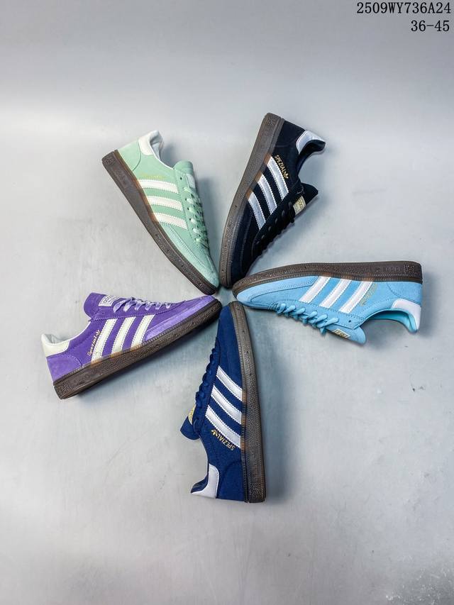 Z Adidas Handball Spezial low-top clover college style retro casual sneakers Siz
