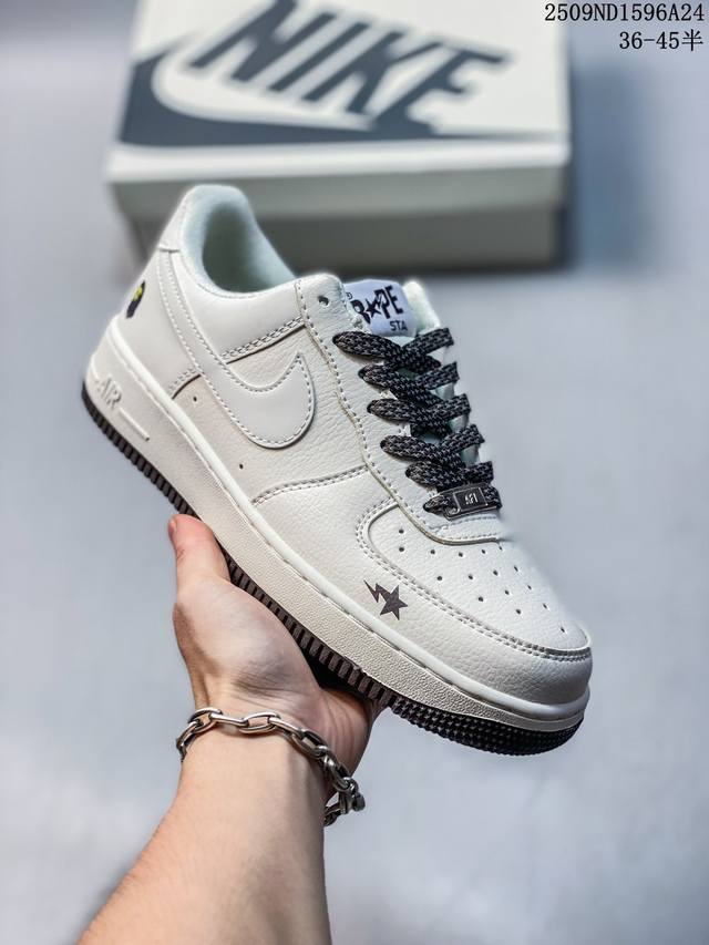 Corporate-grade Nike Air Force 1 '07 Air Force One low-top casual sneakers, imp