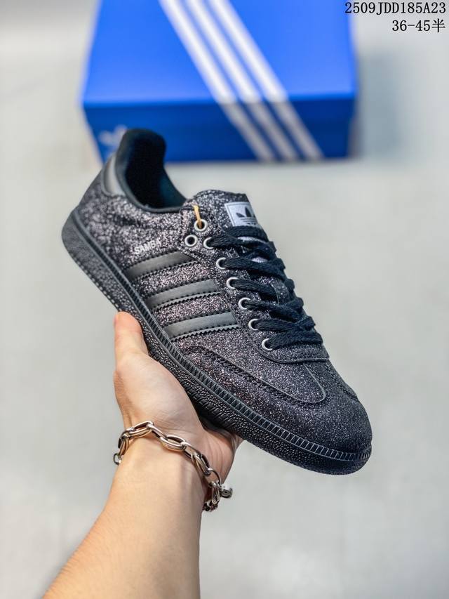 Adidas Originals Samba Vegan Og"Spd" Samba Dance Series Gentleman German Traini
