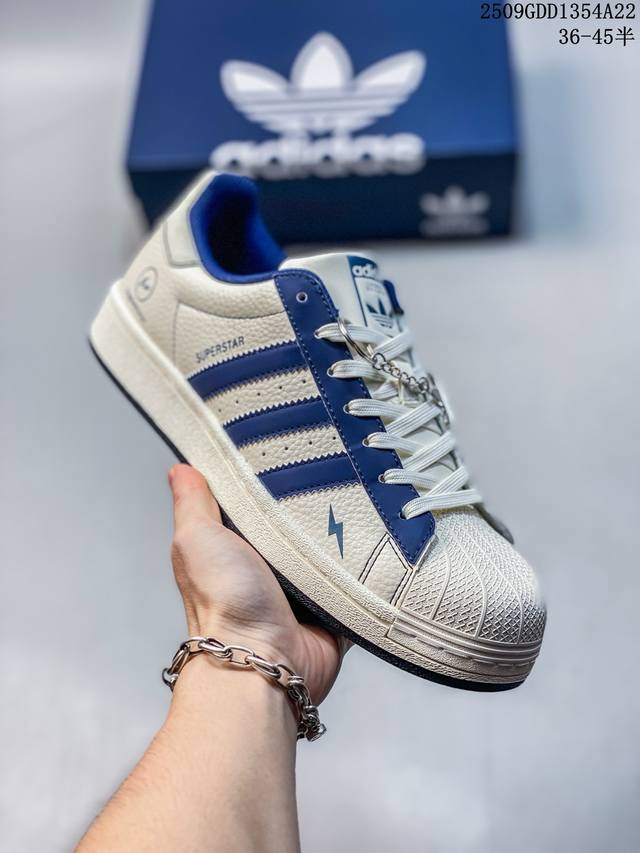 Pure Original Clot X Ad Originals #ShellToe LV Limited Edition collaboration. M