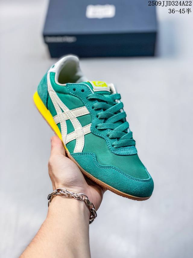 Onitsuka Tiger Serrano men's and women's sports casual shoes 1183B400-501-307 Si