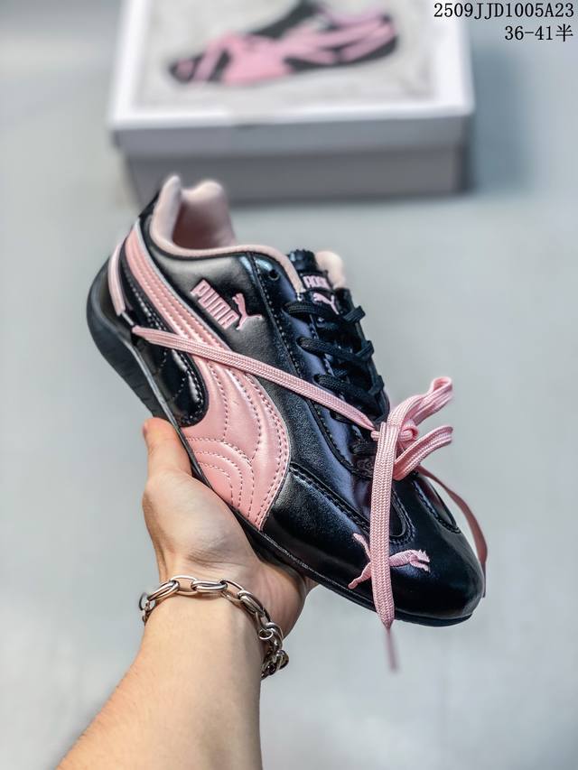 Rose X Puma Speedcat Thin Sole Double Lace German Training Shoes Racing Shoes Pa