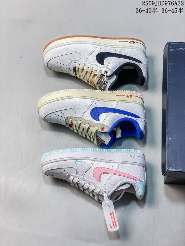 Company-grade Nike Air Force 1 '07 Air Force One low-top casual sneakers, impor