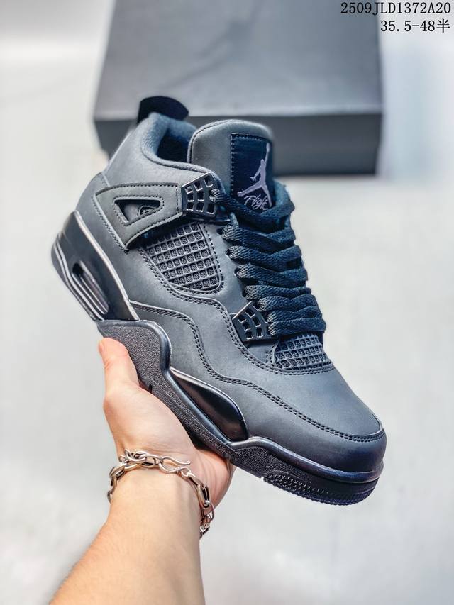 Authentic label with half size Nike Air Jordan 4 Retro Aj4 Jordan 4 generation