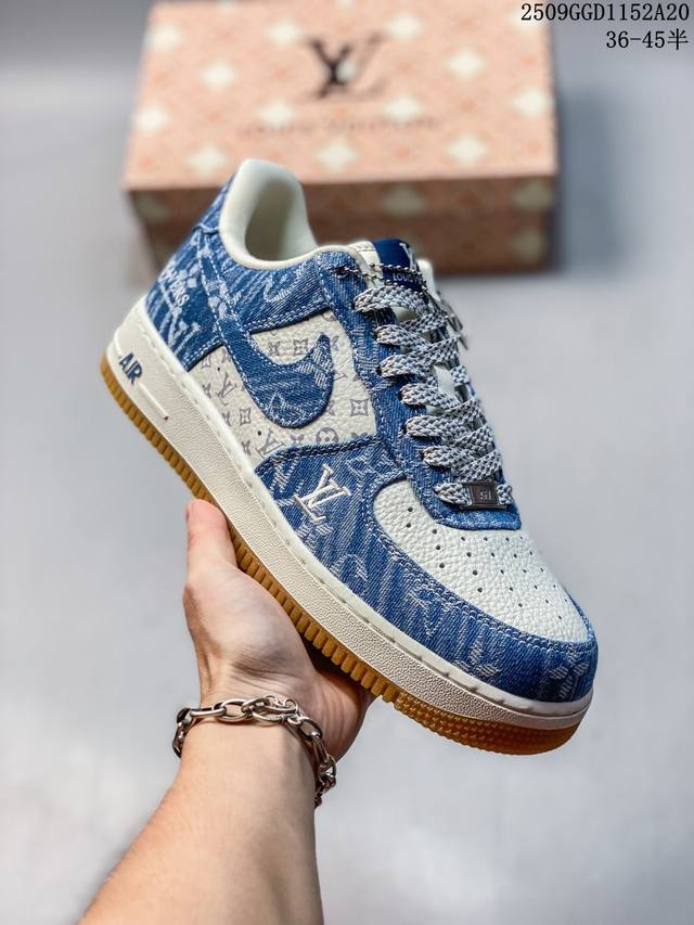 Limited overseas sale! Company-level Nike Air Force 1 '07 Low Lv joint name - w
