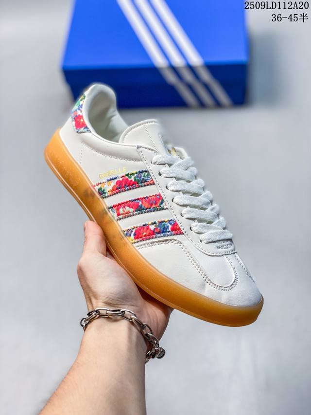 Authentic half size Adidas Adidas Gazelle Indoor retro sports casual shoes Size