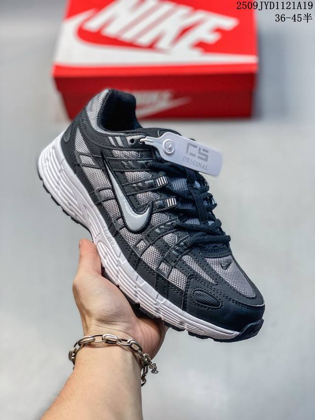 Authentic label with half size Nike men's and women's shoes p-6000 sports casua