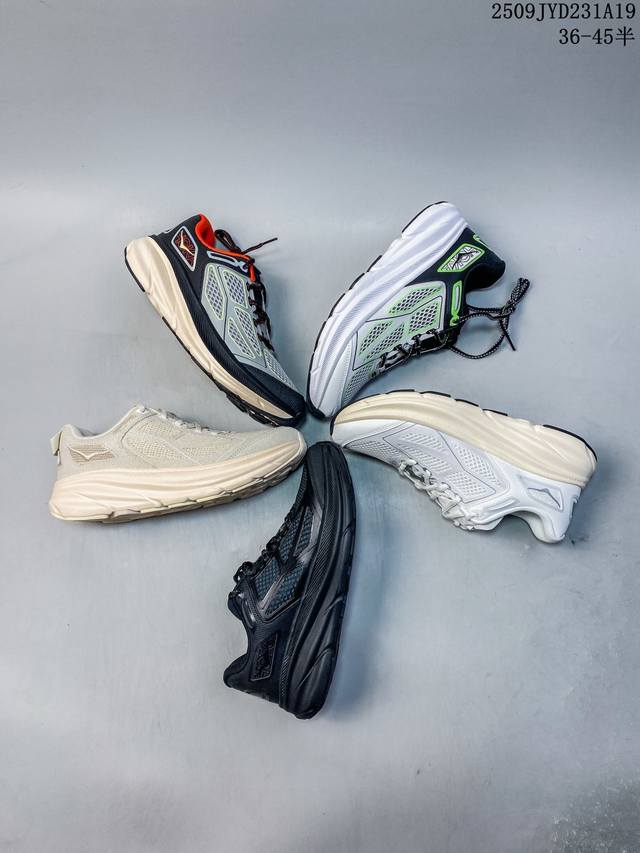 Genuine label with half size Hoka men's and women's autumn outdoor sports casua