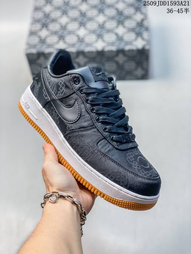 Company-grade Nike Air Force 1 '07 Air Force One low-top casual sneakers, impor