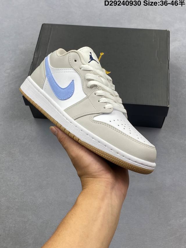 Nike Air Jordan 1 Low Aj1 Joe 1 low-top casual sneakers synchronized with the of