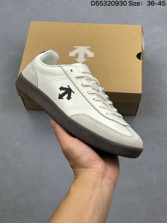 Company-level Descente Edge Court Classy retro lightweight wear-resistant low-to