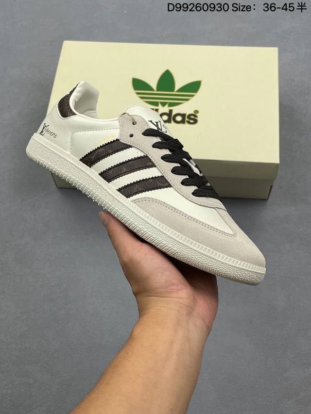 Adidas Originals Samba Og Samba Series Gentleman German Training Football Style