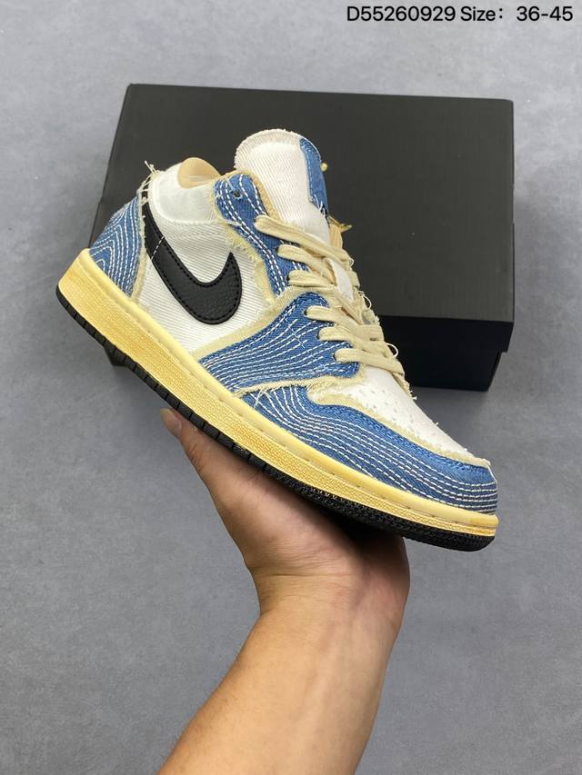Genuine Nike Air Jordan 1 Low Og Nike Aj1 Joe 1 low-top casual sneakers Officia