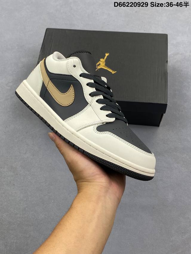 Nike Air Jordan 1 Low Aj1 Joe 1 low-top casual sneakers synchronized with the of