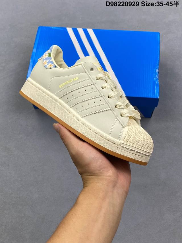 Adidas Originals Superstar Shell Toe Series Low-top Classic All-match Casual Sp