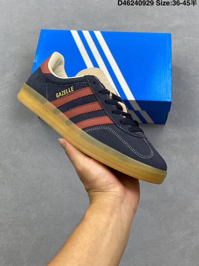 adidas Originals Gazelle Indoor Brown This shoe continues the tradition of class