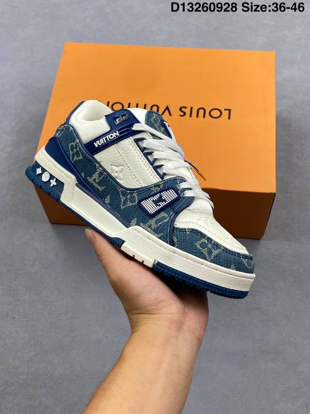 Lv Arch Light Sneaker Casual Sports Culture All-match Basketball Sneakers Size: