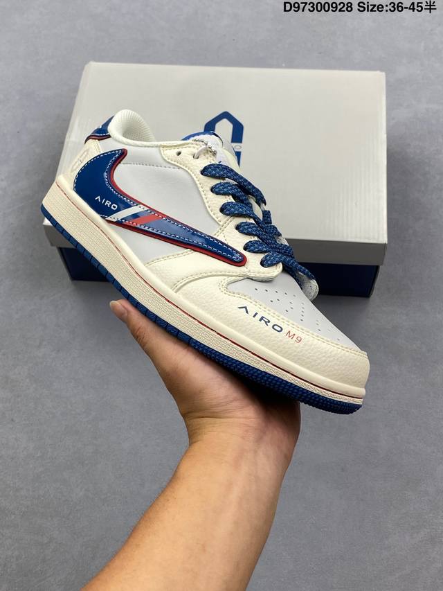 Fragment x Travis Scott x Stussy Air Jordan 1 Low three-party collaboration with