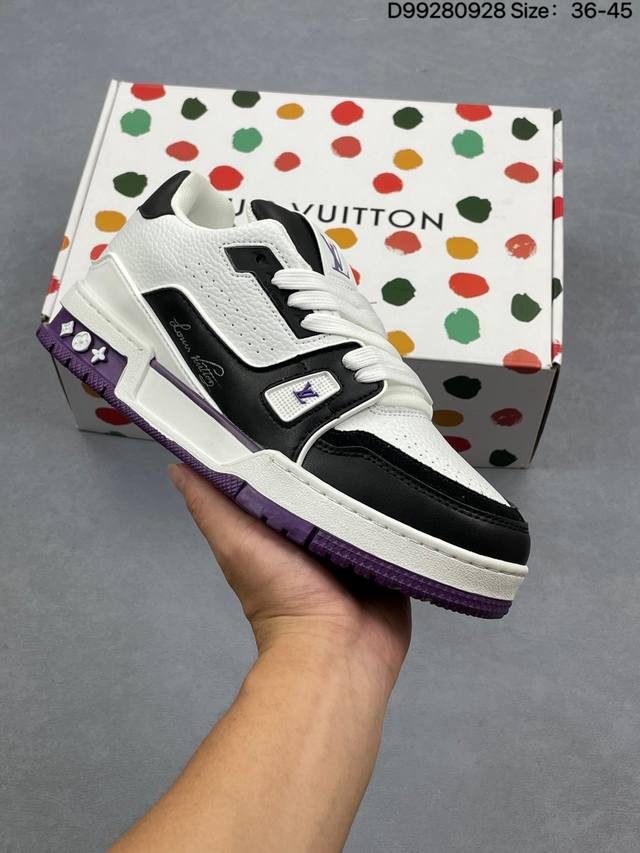 Lv Arch Light Sneaker Casual Sports Culture All-match Basketball Sneakers Size: