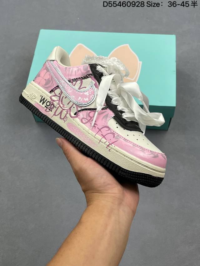 Nike Air Force 1'07 low-top versatile casual sneaker. Soft, springy cushioning