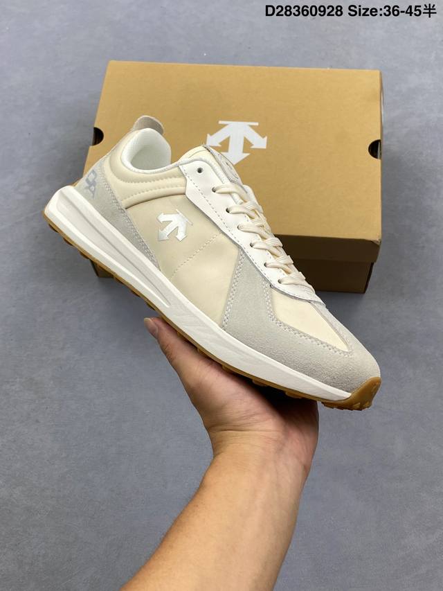 Descente Chron series unisex Chron retro sports casual shoes Size: 36-45 half Co