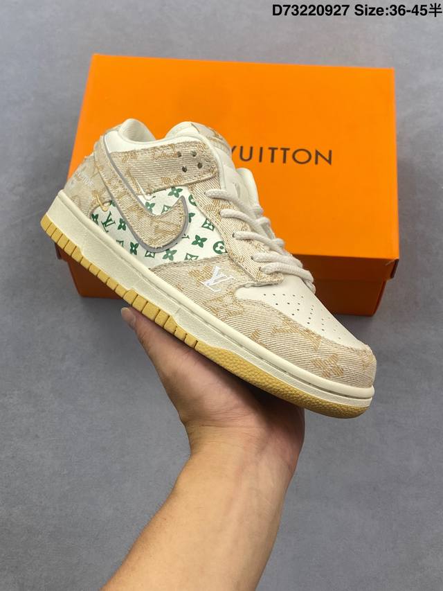 Nike Dunk Low Dunk Series Retro Low-Top Casual Sports Skateboard Shoes Made of p