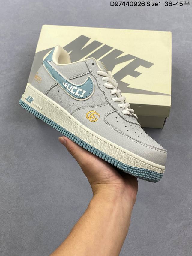 Corporate-grade Nike Air Force 1 '07 Low sneakers, casual shoes, hemming and se
