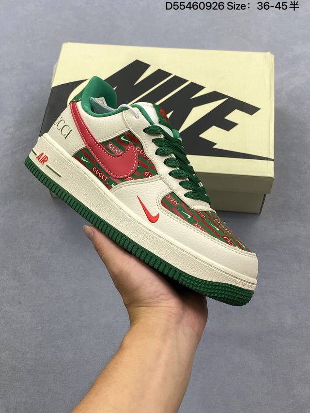 Nike Air Force 1'07 low-top versatile casual sneaker. Soft, springy cushioning