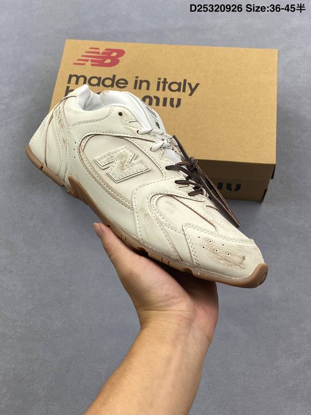 Corporate-level Miumiu X New Balance 530 SL series New Balance Miu Miu low-top