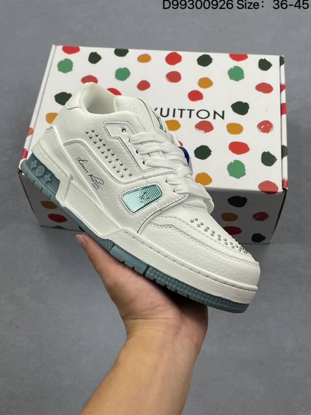 Lv Arch Light Sneaker Casual Sports Culture All-match Basketball Sneakers Size: