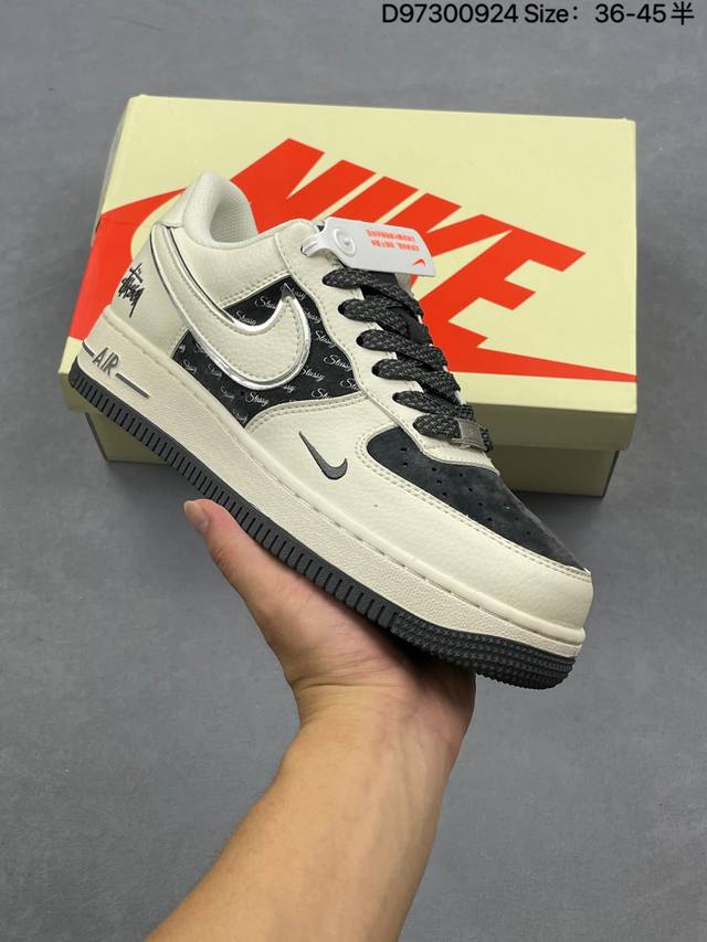 Air Force 1 original level, original last, original cardboard to create a pure A