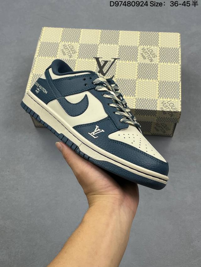 Corporate-level Nike Dunk Low Retro 'Diy high-end customization' Nike low-top c