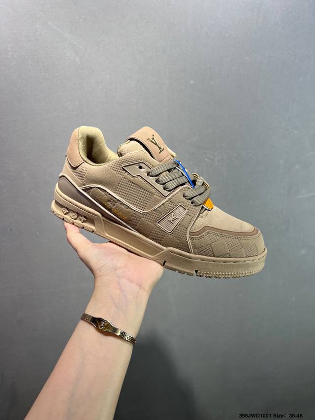Corporate-grade Louis Vuitton LV Louis Vuitton sneakers New LV Trainer latest c