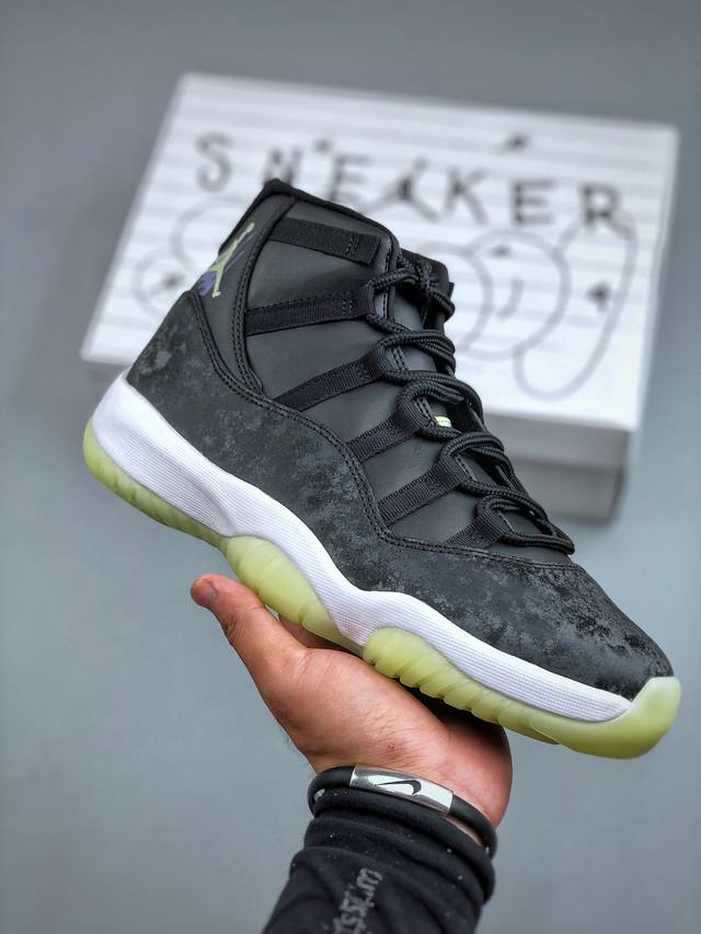 Air Jordan 11 Retro Inner Beast Aj11 Joe 11 Luminous Black Swan Ib1378-001 #The