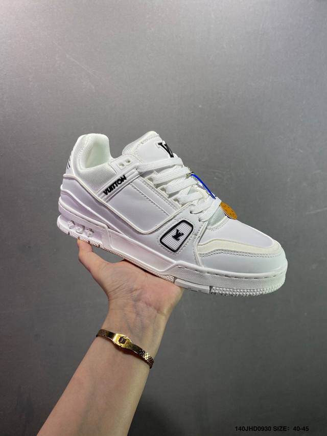 Louis Vuitton LV Louis Vuitton sneakers New LV Trainer sneakers in the latest co