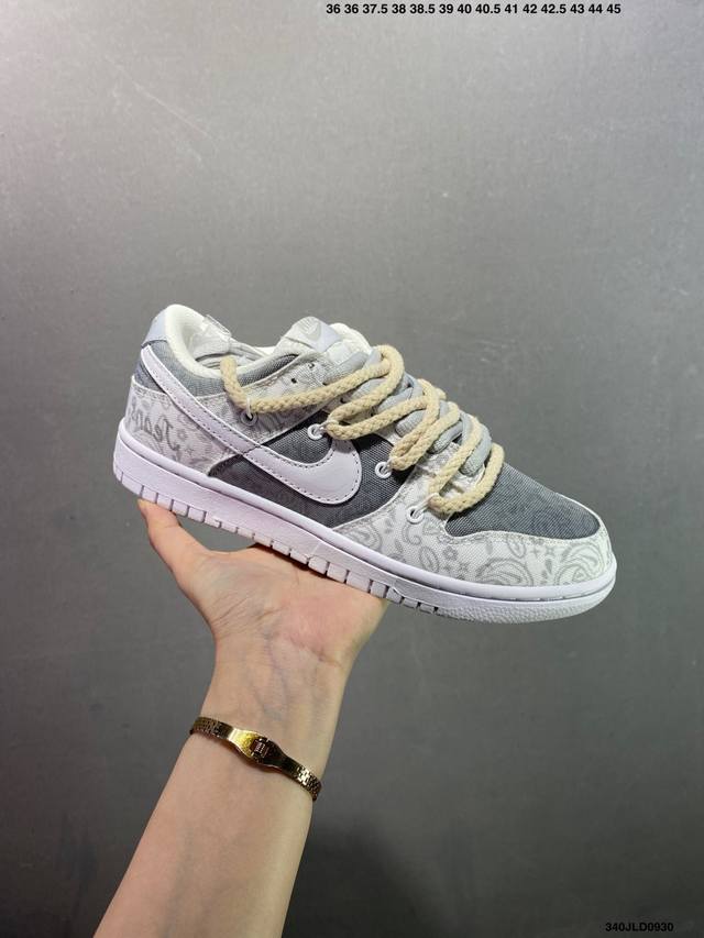 Corporate-grade Nike Dunk Low Sb collaboration deconstructed lace-up skate shoe